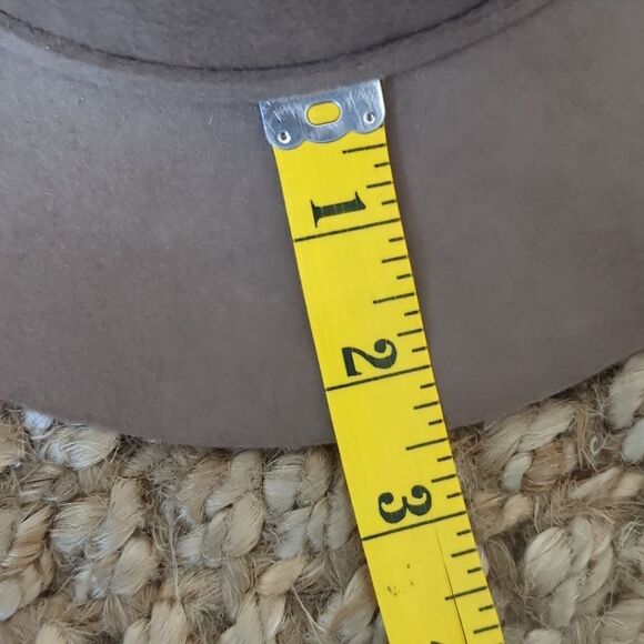J. Crew Unisex Coco Brown Wool Fedora Hat M - Lg NWOT - Picture 9 of 10